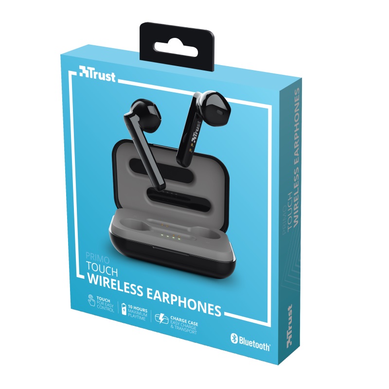 Наушники Trust  Primo Touch  Bluetooth / Black photo 6