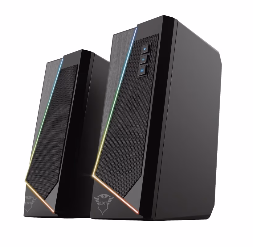Boxe Gaming 2.0 Trust GXT 609 Zoxa, Black / 12W / 3,5 AUX / USB power