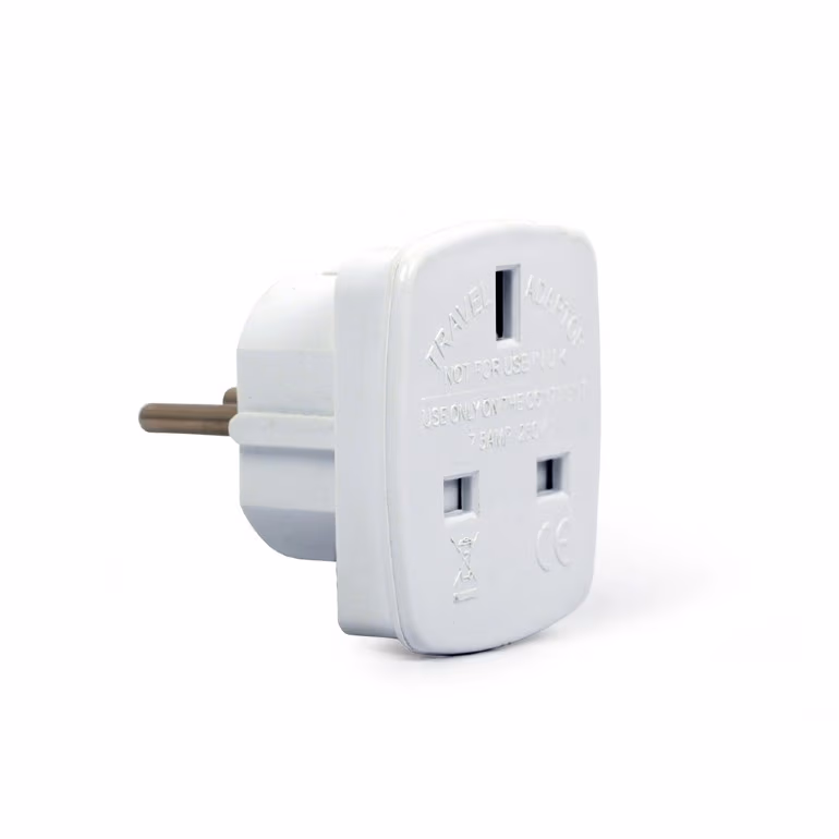 Gembird AC power adapter UK socket to EU schuko plug 7.5A 