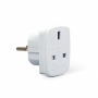 Gembird AC power adapter UK socket to EU schuko plug 7.5A thumbnav 1