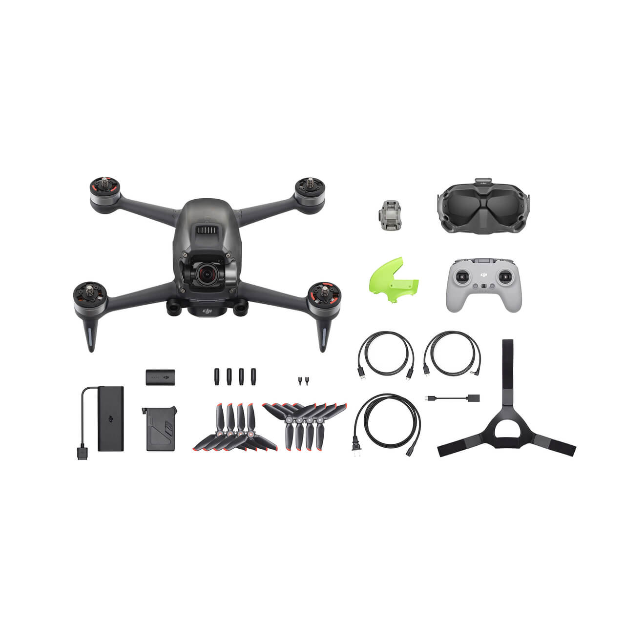 Дрон DJI FPV Combo Kit (151764) / High Speed Drone, FPV Goggles V2, FPV Remote Controller2, 12MP, 4K 60fps / FHD 120fps, 1/2.3” CMOS with gimbal,max. f/2.8, max. 6000m height /16.8km flight distance photo 4