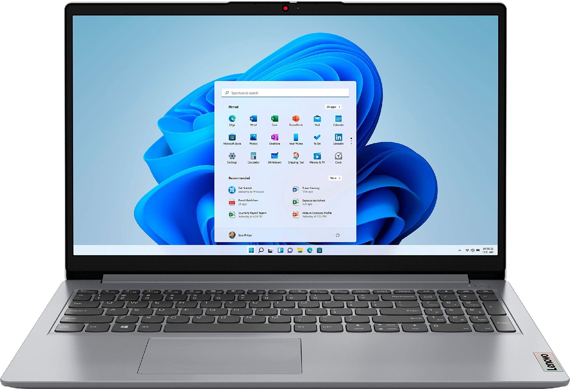 Laptop 15.6" Lenovo IdeaPad 1 15ALC7 / AMD Ryzen 5 5500U / 16GB / 512GB SSD / Cloud Grey photo 1