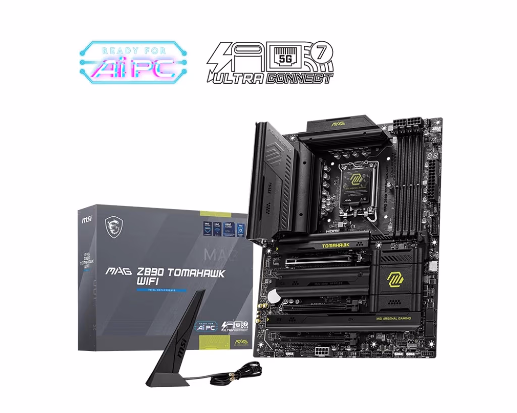 Материнская плата MSI MAG Z890 TOMAHAWK WIFI/ 1851/ Z890/ DDR5 / ATX 