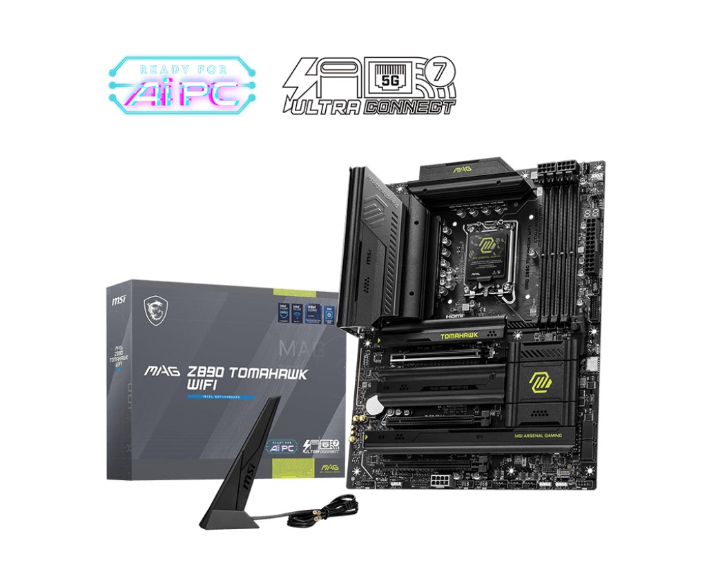 Материнская плата MSI MAG Z890 TOMAHAWK WIFI/ 1851/ Z890/ DDR5 / ATX photo 1