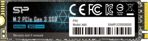 M.2 NVMe SSD Silicon Power A60/ 2.0TB/ PCIe3.0 x4 / NVMe1.3/ M2 Type 2280 thumbnav 1