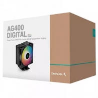 Cooler DEEPCOOL AG400 DIGITAL BK ARGB/ Universal/ 220W/ 500~2100rpm/ <31.6dBA/ 75.89CFM/ Black thumbnav 9