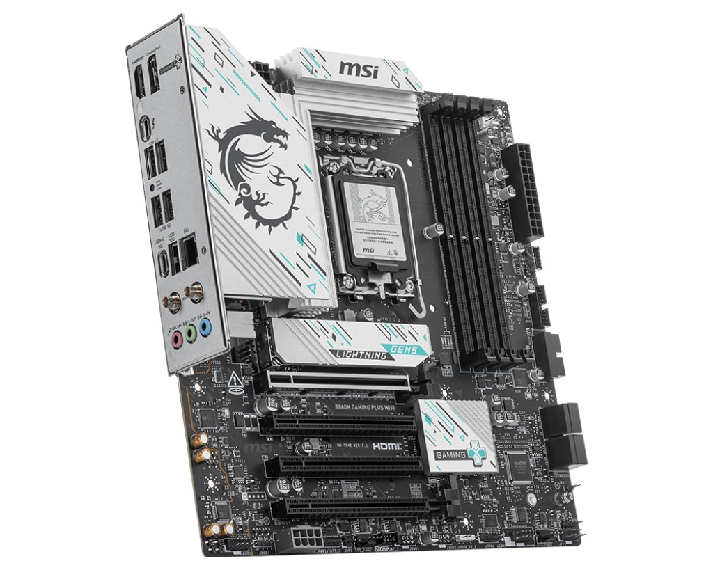 Материнская плата MSI B860M GAMING PLUS WIFI/ 1851/ Intel B860/ DDR5 / ATX photo 3