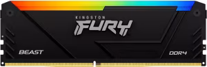 Оперативная память Kingston FURY® Beast DDR4 RGB 3200 МТ/с 16ГБ