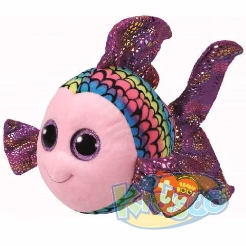 TY TY37150 Bb Flippy - Multicolor Fish 24cm