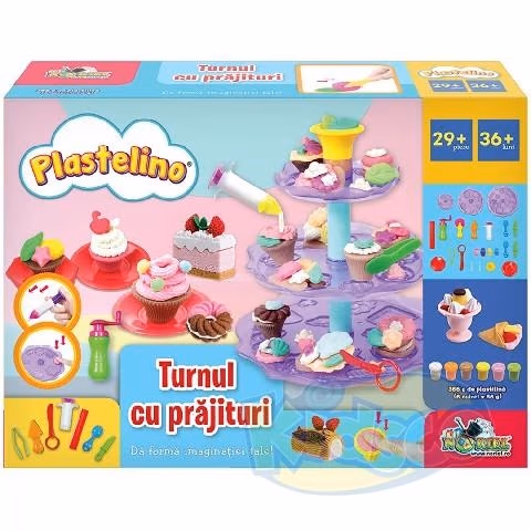 Noriel INT3558 Plastelino Turnul De Prajiturele 