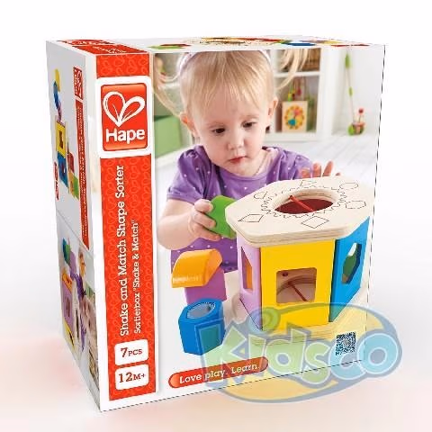 Hape E0407A Shake And Match Shape Sor
