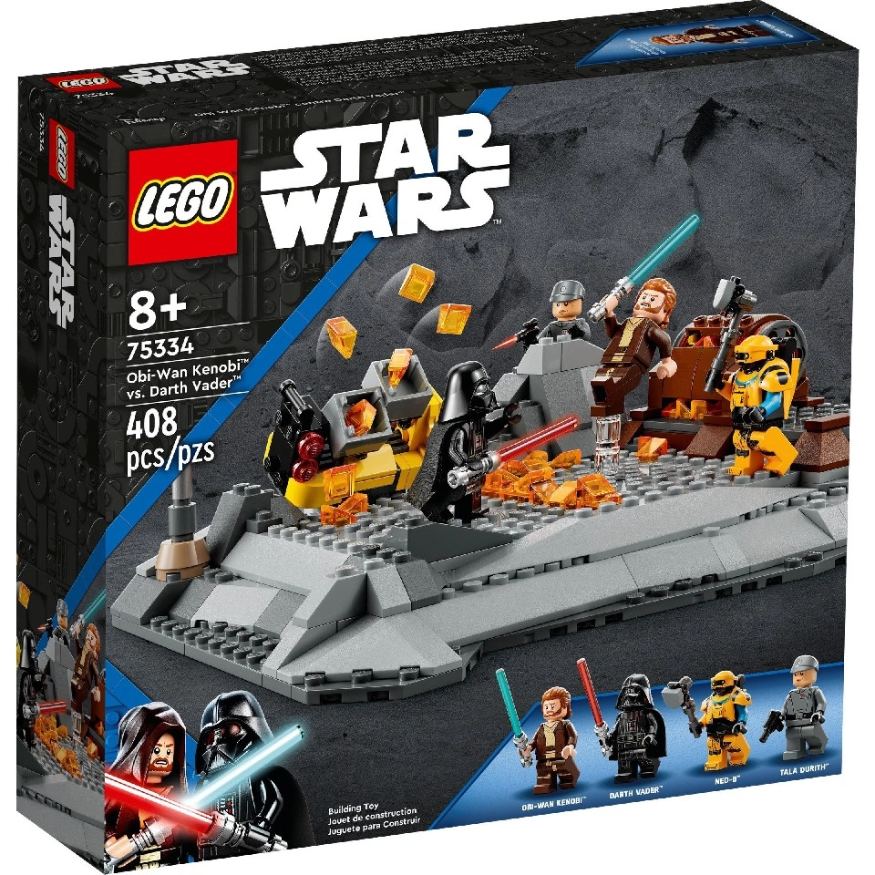 Lego Star Wars 75334 Obi-Wan Kenobi Vs. Darth Vader