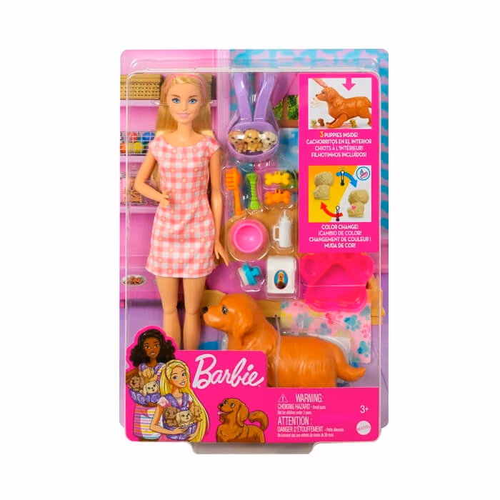 Кукла Barbie Новорожденные щенки HCK75 