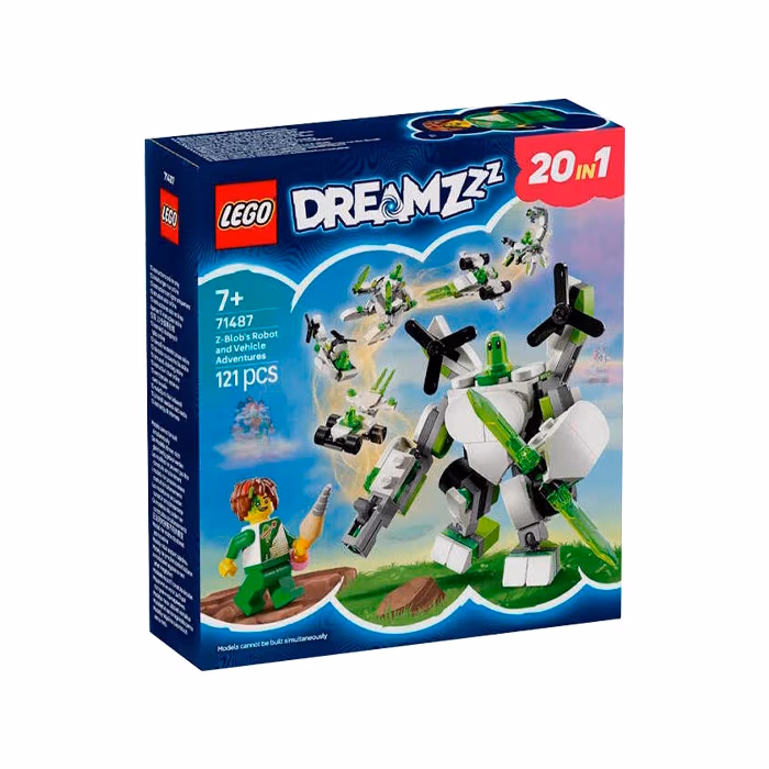 Lego Dreamzzz Приключения робота и транспортного средства Z-Blob 71487