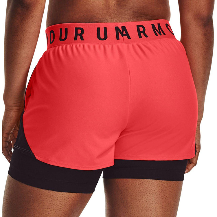Шорты Under Armour Play Up 2-in-1 Shorts / Женский / M / Коралловый photo 2