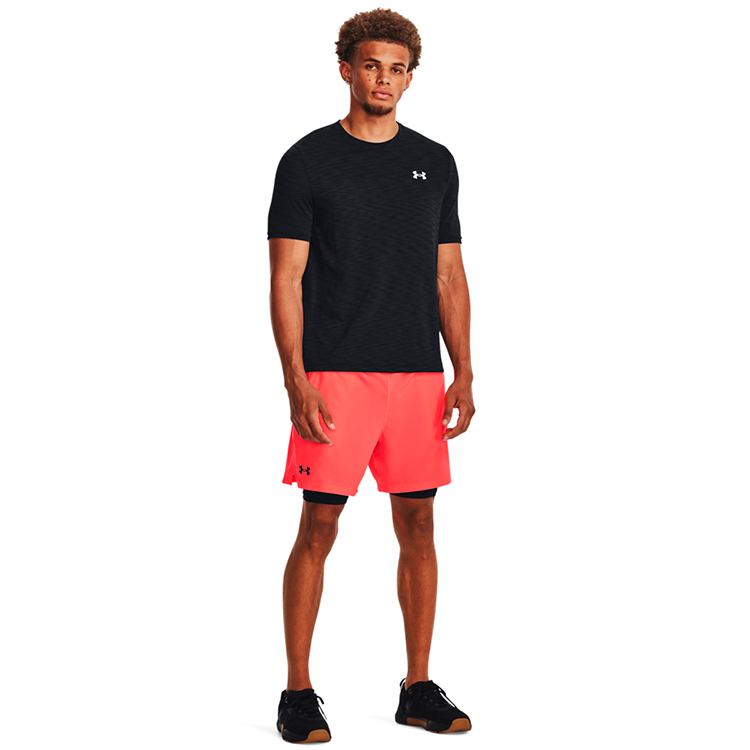 Sorti de bărbați Under Armour UA M VANISH WOVEN 2IN1 STS S Coral photo 2