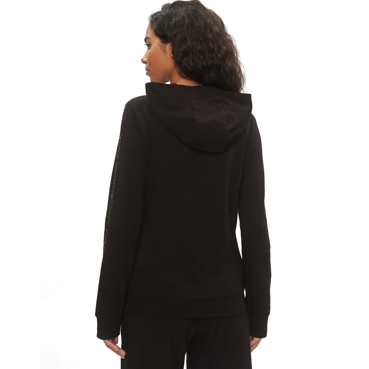 Hanorac EA7 EMPORIO ARMANI FELPA XXS Negru Femei photo 2
