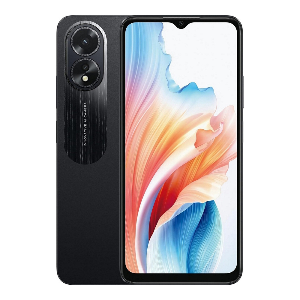 Smartphone OPPO A38 / 6.56'' / 4 GB / 128 GB / Glowing Black photo 1 Smartphone OPPO A38 / 6.56'' / 4 GB / 128 GB / Glowing Black photo 1
