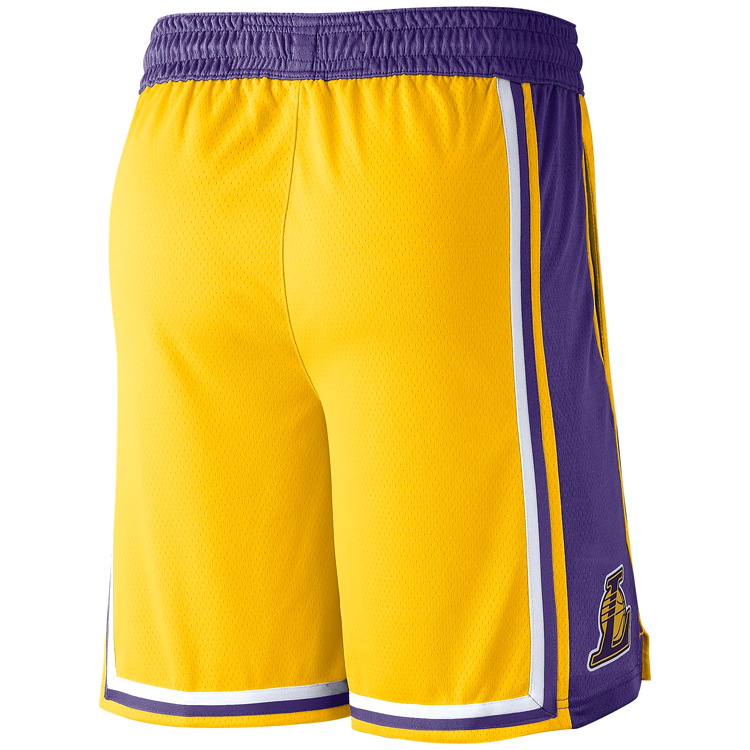 Шорты мужские Nike LAL M NK SWGMN SHORT ROAD S Желтый photo 7