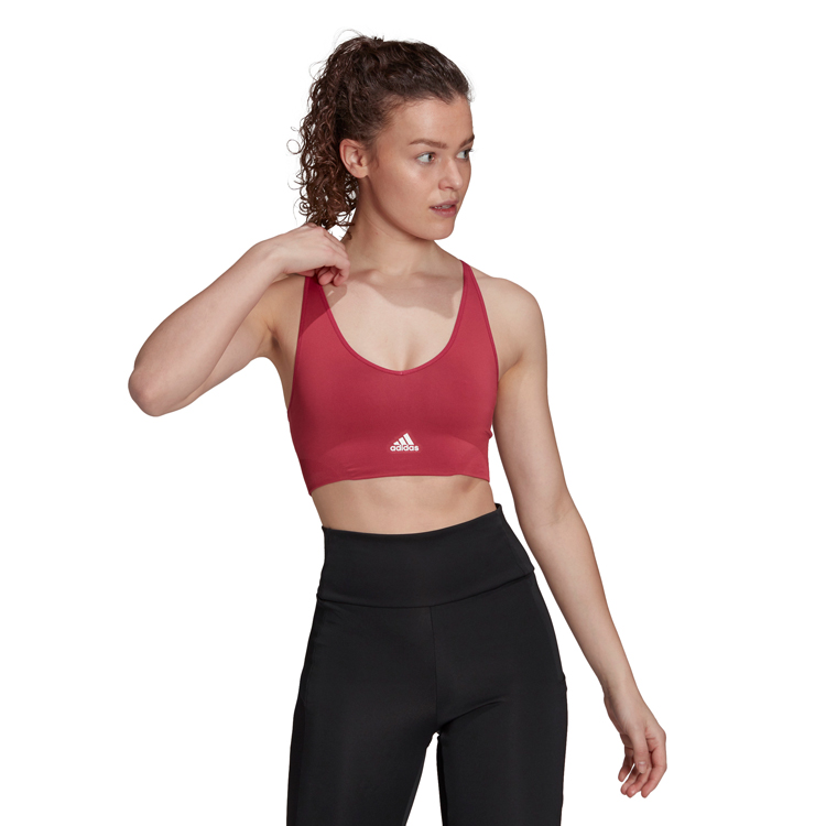 Bra sportive Adidas W SML BT / Femei / XS / Bordo photo 2