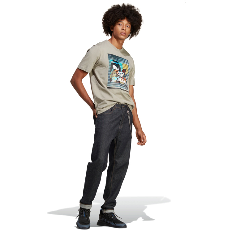 Tricou bărbătesc Adidas ALFE TS TEE 2XL Gri photo 4