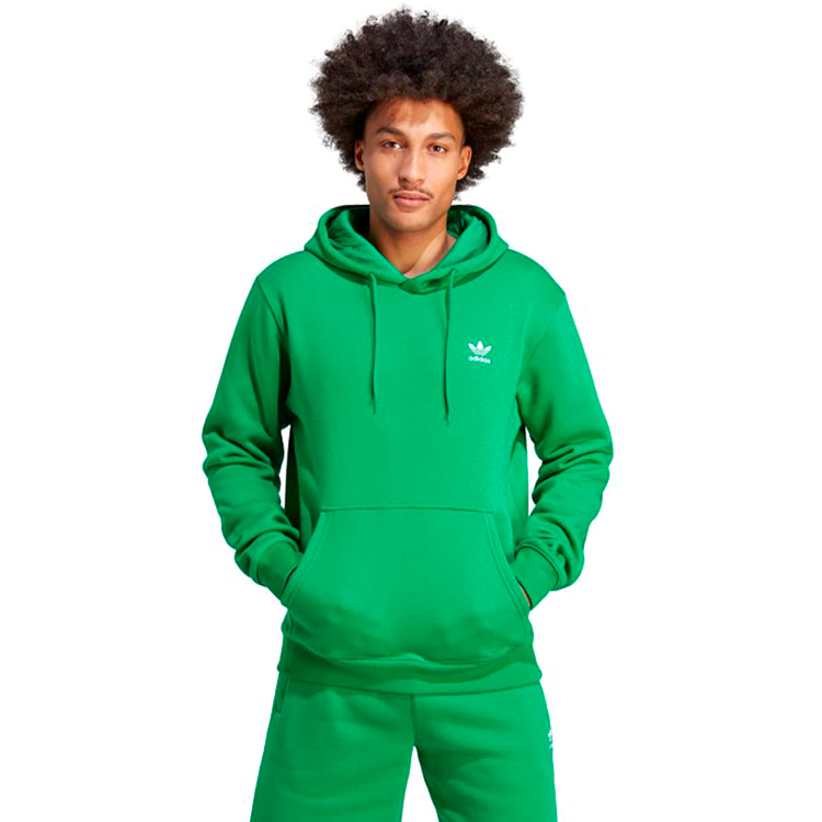 Hanorac pt bărbați Adidas ESSENTIAL HOODY XS Verde photo 3