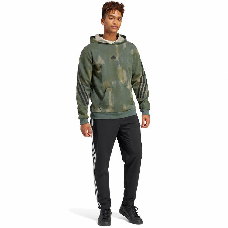 Hanorac pt bărbați Adidas M FI 3S HD XS Verde photo 5