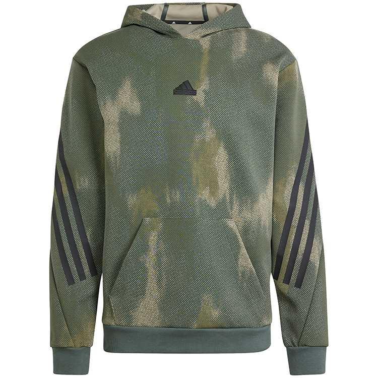 Hanorac pt bărbați Adidas M FI 3S HD XS Verde photo 6
