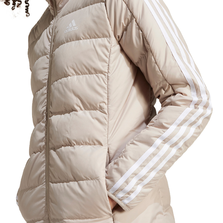 Куртка Adidas W ESS 3S L D HP XXS Бежевый Женский photo 2