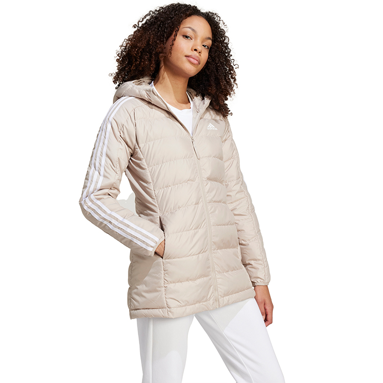 Куртка Adidas W ESS 3S L D HP XXS Бежевый Женский photo 5