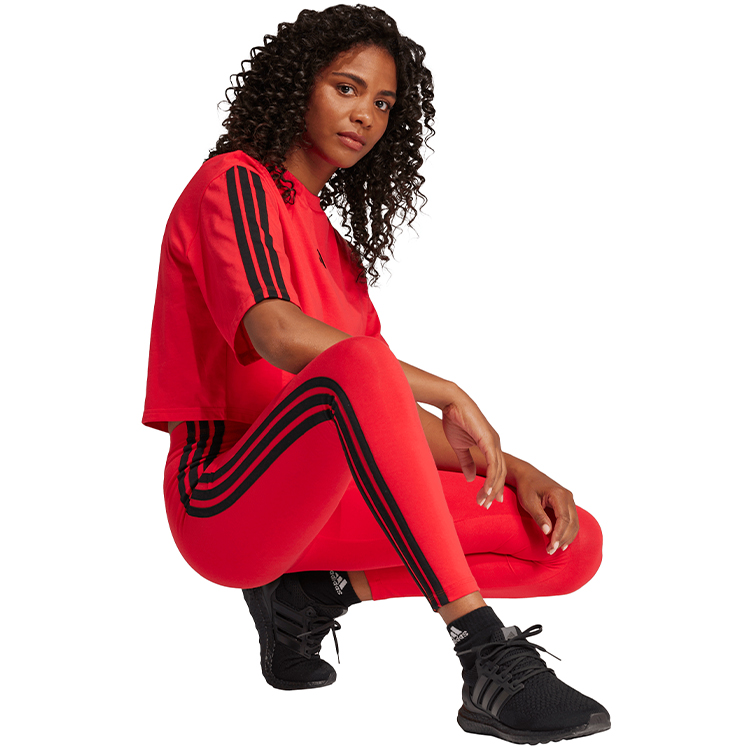 Футболка Adidas W 3S SJ T XXS Красный Женский photo 7
