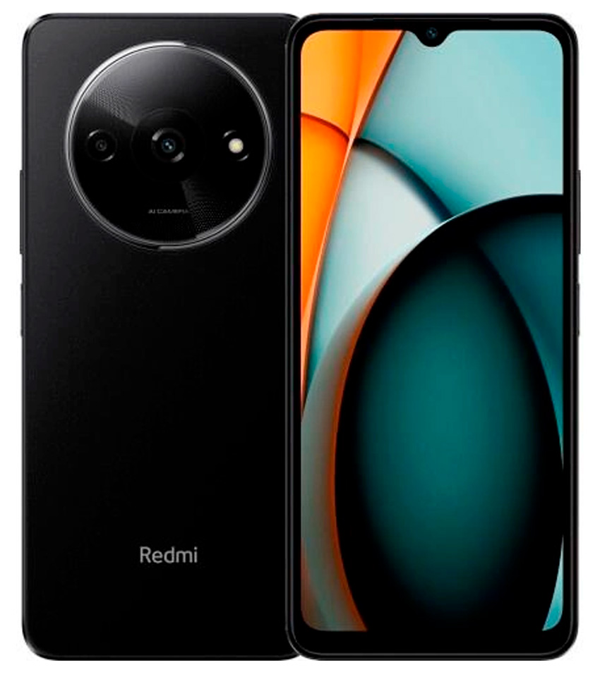 Smartphone Xiaomi Redmi A3 / 6.71'' / 4 GB / 128 GB / Negru photo 1