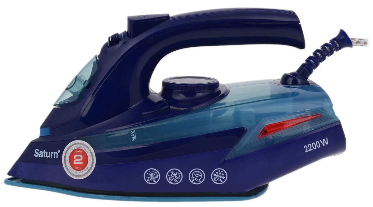 Fier de calcat Saturn ST-CC7128, 2200W, Ceramica photo 4