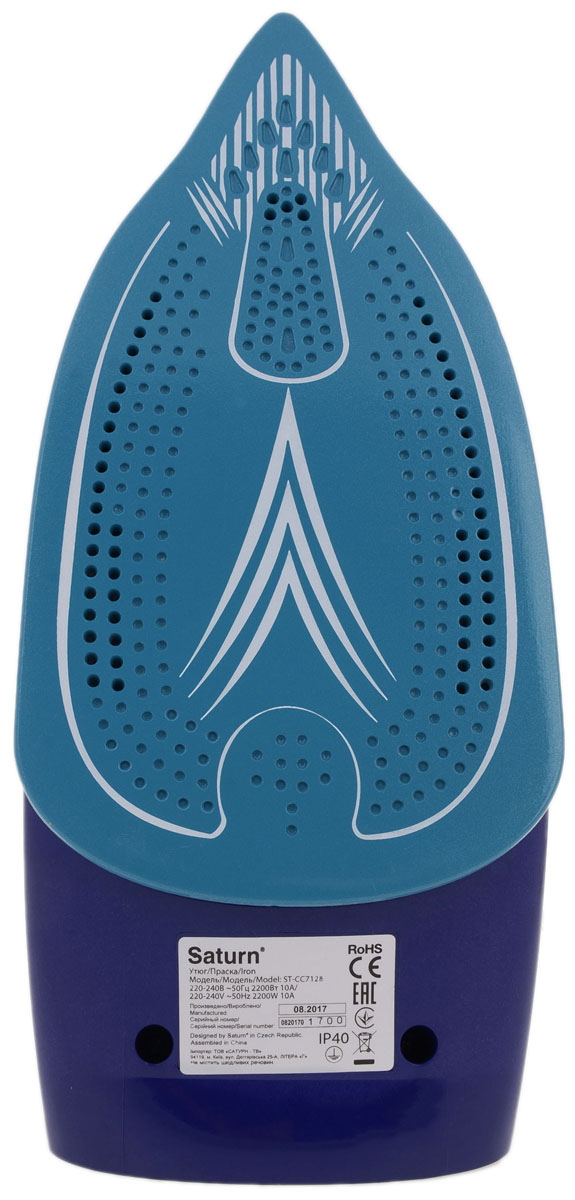 Fier de calcat Saturn ST-CC7128, 2200W, Ceramica photo 5