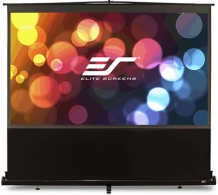 Elite Screens 80"(16:9) 178x100cm ez Cinema Series Telescoping Pull Up Series, Black thumbnav 1