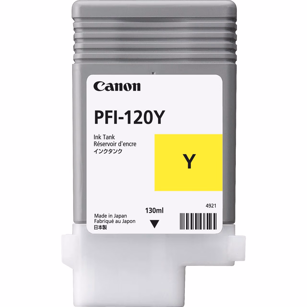Ink Cartridge Canon PFI-120 Yellow EMEA , 130ml for Canon imagePROGRAF TM-200, TM-205, TM-300, TM-305