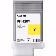 Ink Cartridge Canon PFI-120 Yellow EMEA , 130ml for Canon imagePROGRAF TM-200, TM-205, TM-300, TM-305