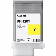 Ink Cartridge Canon PFI-120 Yellow EMEA , 130ml for Canon imagePROGRAF TM-200, TM-205, TM-300, TM-305 thumbnav 1