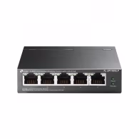 TP-LINK TL-SF1005LP 5-port 10/100M PoE Switch, 5 10/100M RJ45 ports including 4 PoE ports, 41W, steel case