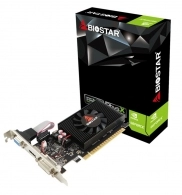 BIOSTAR GeForce GT710 2GB GDDR3, 64bit, 954/1333Mhz, 1xVGA, 1xDVI, 1xHDMI, Single fan, Low profile, Retail (VN7103THX6)