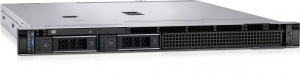 Dell PowerEdge R250 1U Rack, Intel Xeon E-2356G (3.2GHz, 12M, 6C/12T, 80W), 1x16GB UDIMM DDR4 RAM, 1.2TB HDD SAS ISE 12Gbps 10K, BOSS with 2 M.2 240Gb (Chassis 4x3.5" Hot-Plug HDD), PERC H345, iDRAC9 Basic, On-Board LOM, TPM 2.0 V3, Single Hot-Plug 450W P thumbnav 1
