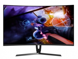 27.0" AOPEN (by ACER) VA LED 27HC1RP Curved Gaming Black (4ms, 3000:1, 250cd, 1920x1080, 178°/178°, 144Hz Refresh Rate, DVI, HDMI, DisplayPort) [UM.HW1EE.P01] thumbnav 1