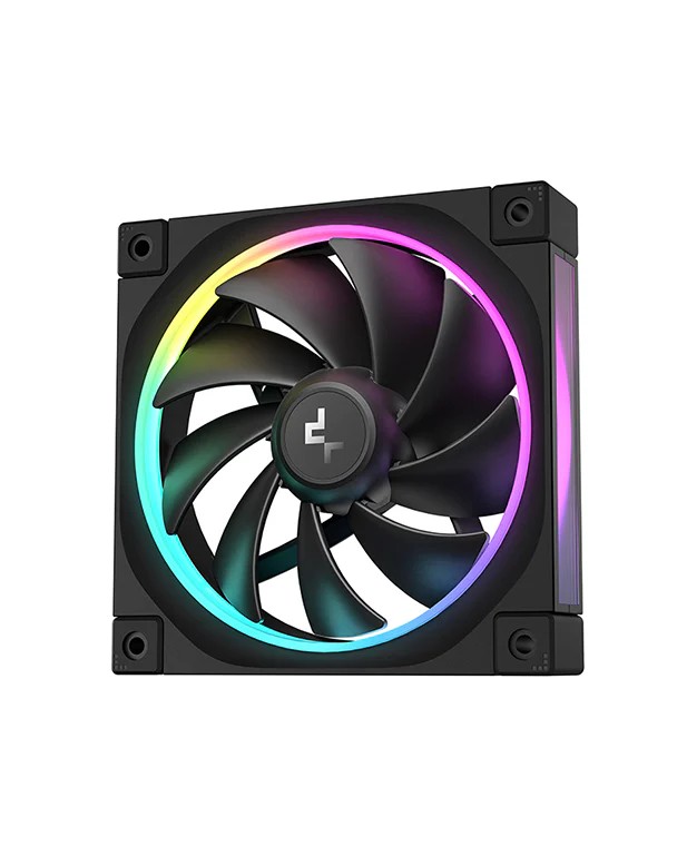 Кулер для корпуса DEEPCOOL FL12/ 120mm ARGB PWM fan/ Black photo 1