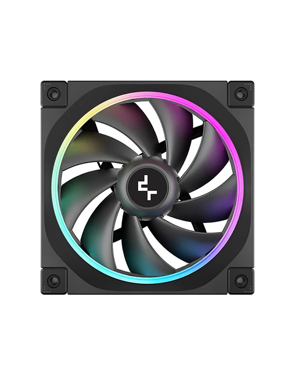 Кулер для корпуса DEEPCOOL FL12/ 120mm ARGB PWM fan/ Black photo 3