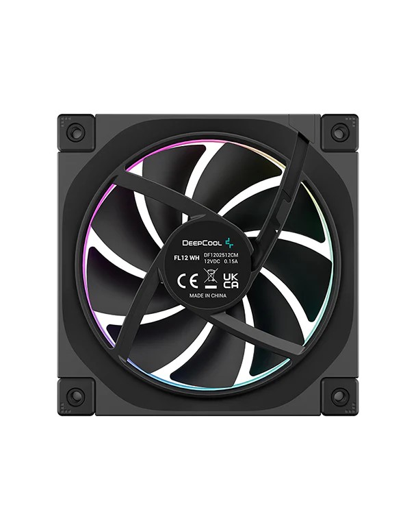 Кулер для корпуса DEEPCOOL FL12/ 120mm ARGB PWM fan/ Black photo 4