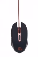 Игровая мышь Gembird MUSG-001-R / USB / 2400dpi / Black