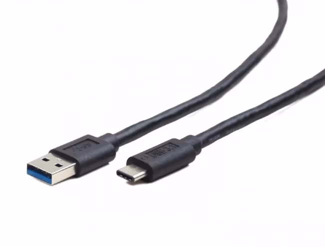 Cable USB3.0/Type-C - 1m - Cablexpert CCP-USB3-AMCM-1M, 1m, USB3.0 (male) to Type-C (male), Black 