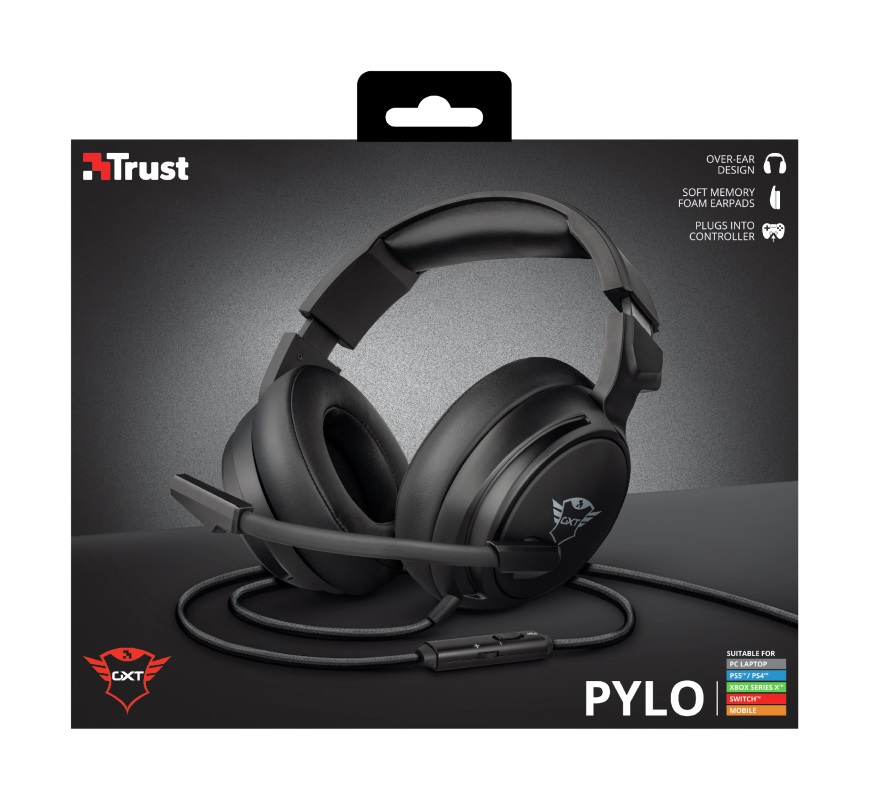 Наушники Игровые Trust  GXT 433 Pylo Multiplatform / Black photo 6