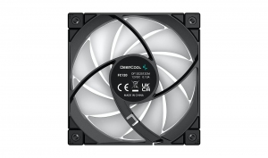 120mm Case Fan - DEEPCOOL ”FC120B” 1x A-RGB LED fan, 120x120x25 mm, 500~1800 RPM±10%, 61.91 CFM, <28 dB(A), 4-pin PWM, Hydro Bearing, 3-pin(+5V-D-G) thumbnav 8