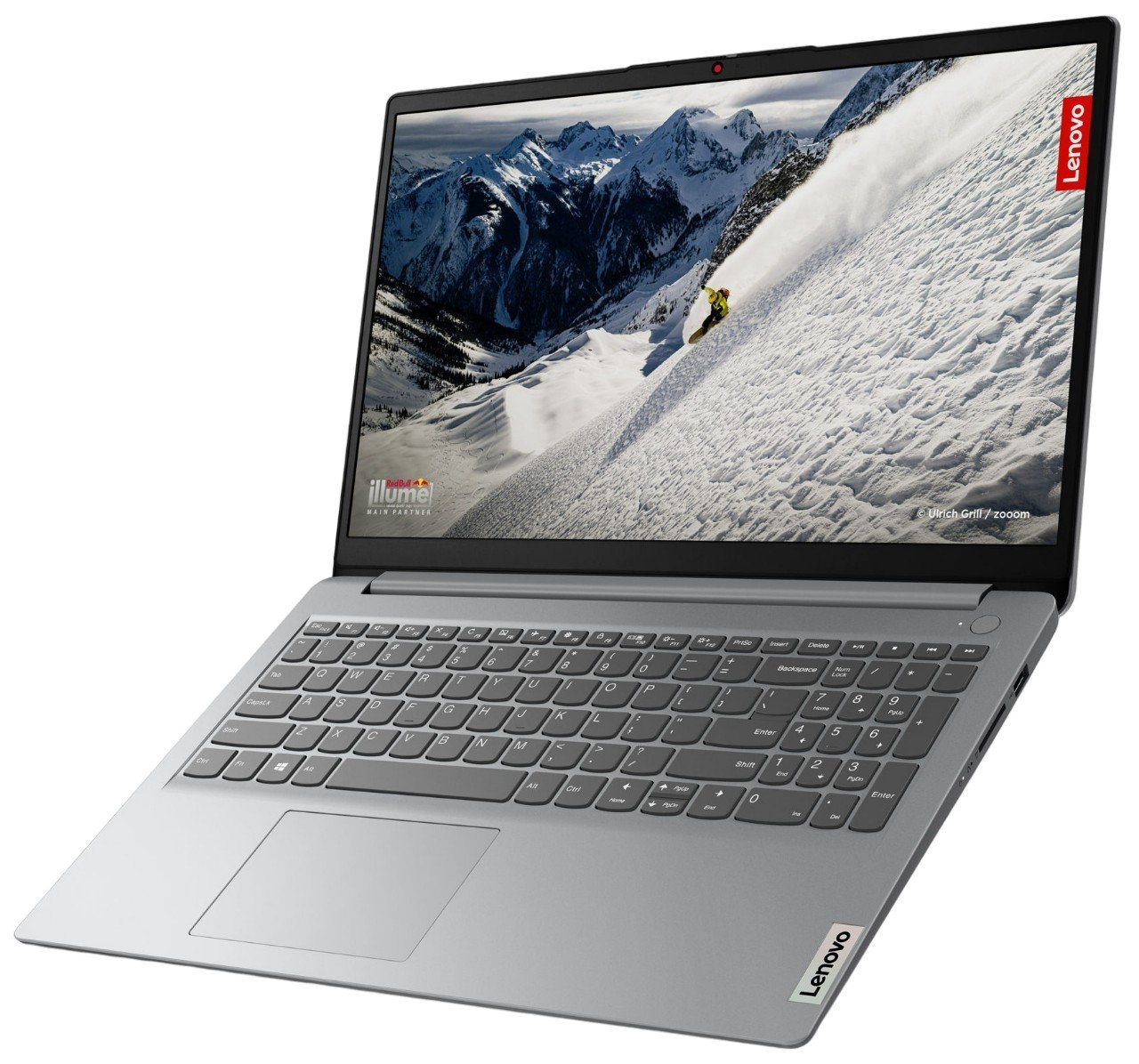 Laptop 15.6" Lenovo IdeaPad 1 15ALC7 / AMD Ryzen 7 5700U / 8GB / 512GB SSD / Cloud Grey photo 2